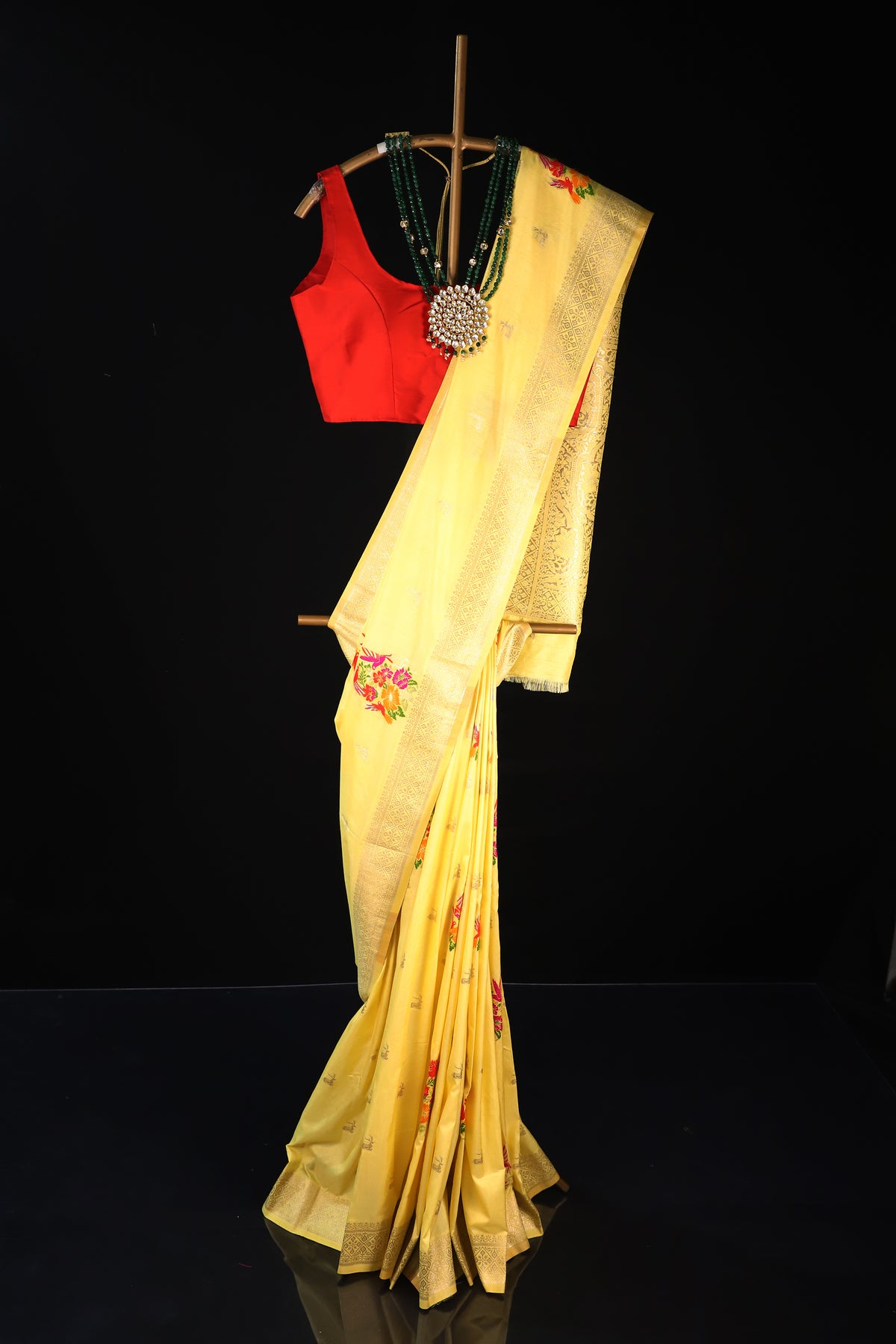 Semi Banarasi Soft Silk sarees