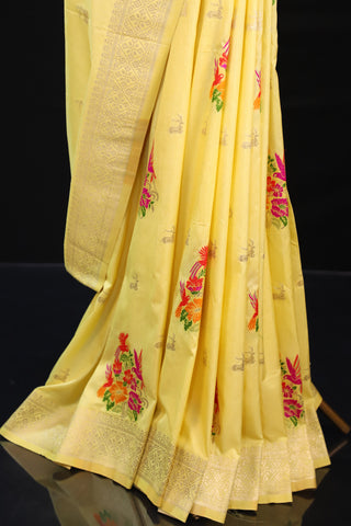 Semi Banarasi Soft Silk sarees