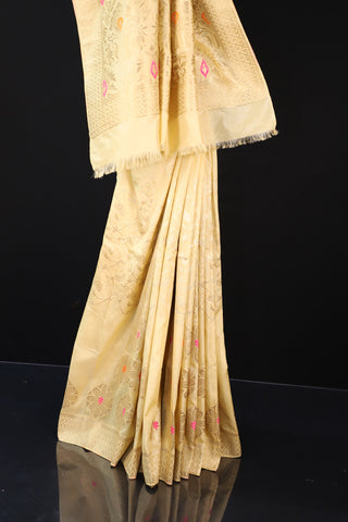 Semi Banarasi Soft Silk Saree