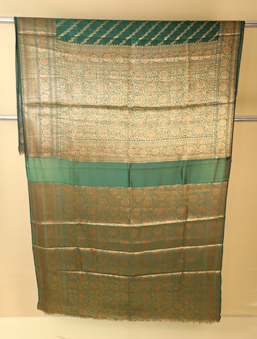 Green Pure silk sarees