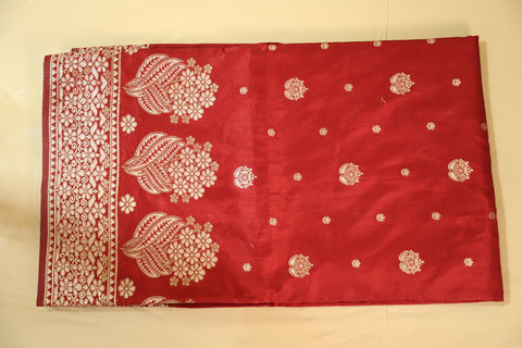 Semi Banarasi Soft Silk Saree