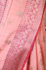 Banarasi Handloom Moonga Silk Saree