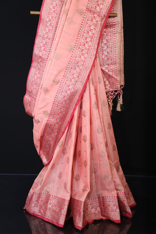 Banarasi Handloom Monga Silk Saree