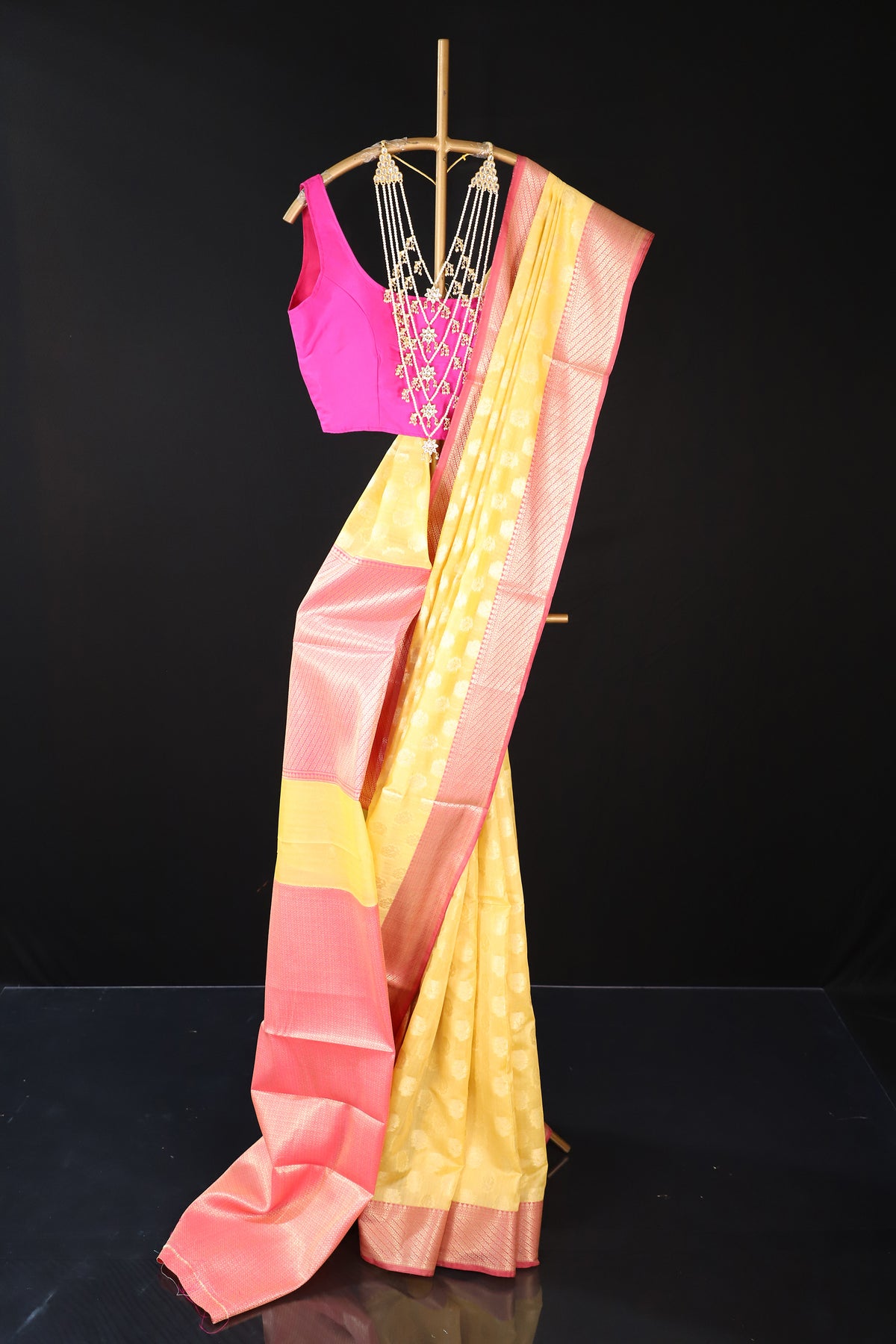 Chanderi Banarasi Saree