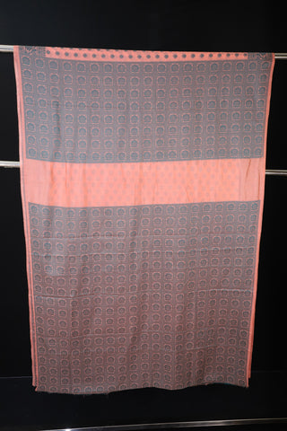 Pink Semi Silk Saree With Unstitched Blouse