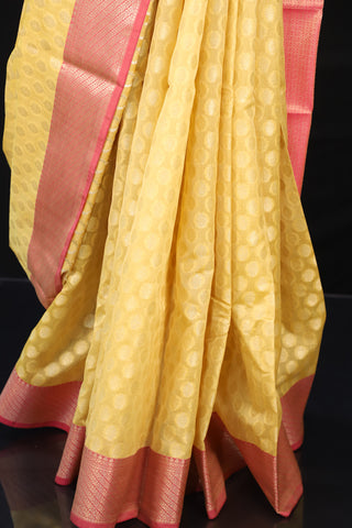 Chanderi Banarasi saree