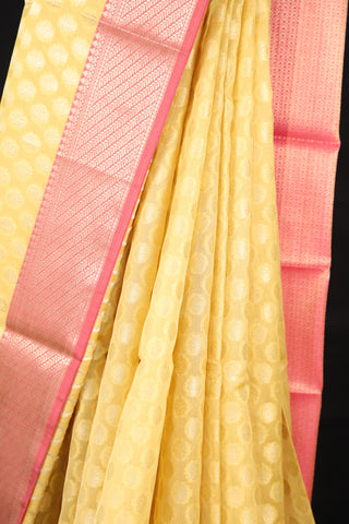 Chanderi Banarasi saree